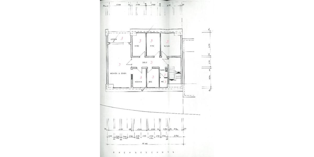 Dachgeschoßwohnung Kenn - 4 Zimmer, 109 m&sup2;, 1.050&euro; | Angebot:25355837