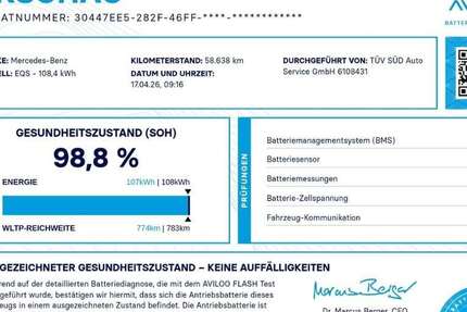Mercedes-Benz EQS 58.640 km 64.890 &euro; Landshut / Ergolding 84030