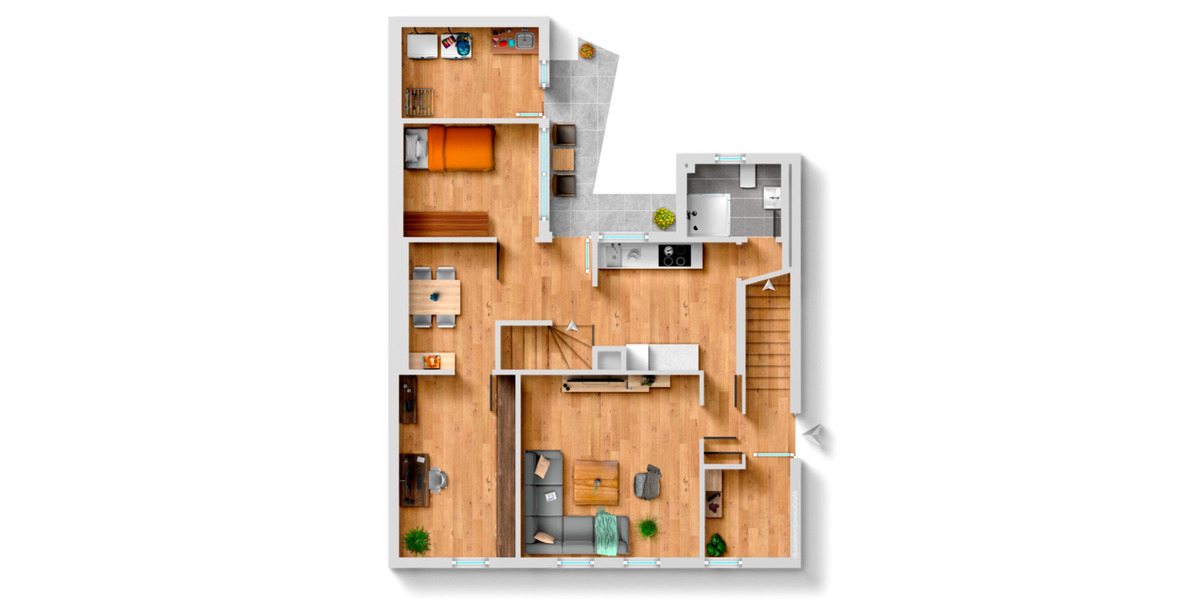 Einfamilienhaus Friedrichroda - 6 Zimmer, 123 m&sup2;, 95.000&euro; | Angebot:25772410
