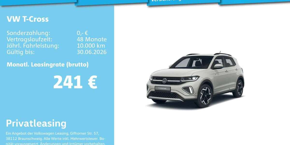 VW T-Cross 10.786 km 23.491 &euro; Mannheim 68309