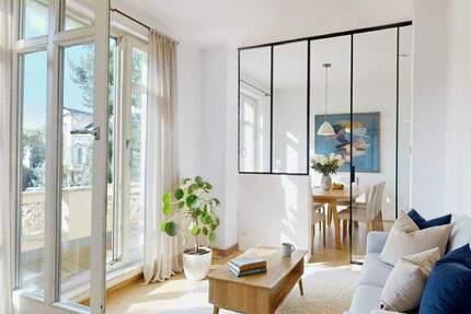 Großer Balkon: Modernisierte Altbauwohnung in der nördlichen Innenstadt 3 zimmer