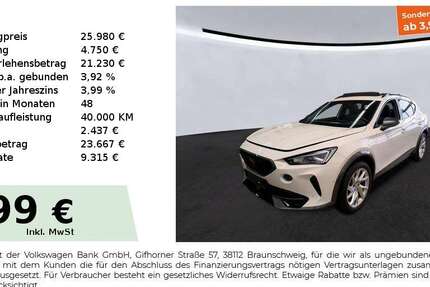 Cupra Formentor 12.200 km 25.980 &euro; Fürth 90763