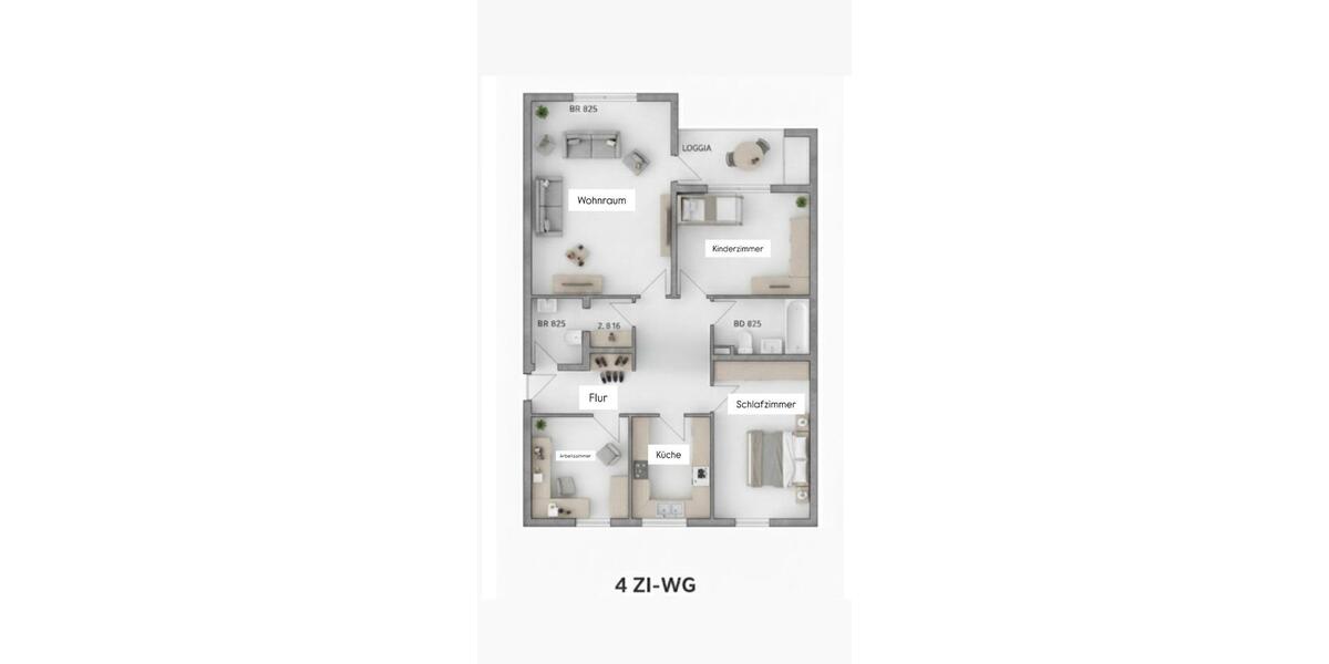 Hochparterre Braunschweig - 4 Zimmer, 99 m&sup2;, 199.000&euro; | Angebot:26884747