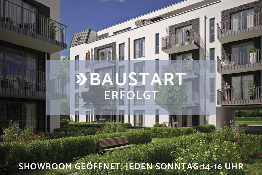 Erstbezug: 3-Zimmer-Wohnung mit West-Balkon, Fußbodenheizung und attraktivem Grundriss 3 zimmer