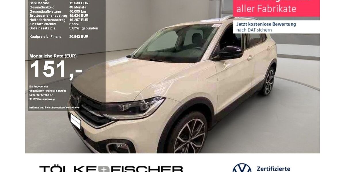 VW T-Cross 30.566 km 18.899 &euro; Krefeld 47805