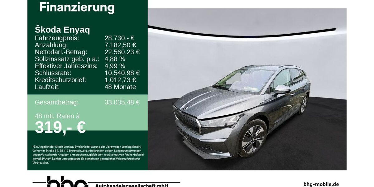 Skoda Enyaq 63.700 km 28.730 &euro; Kehl 77694