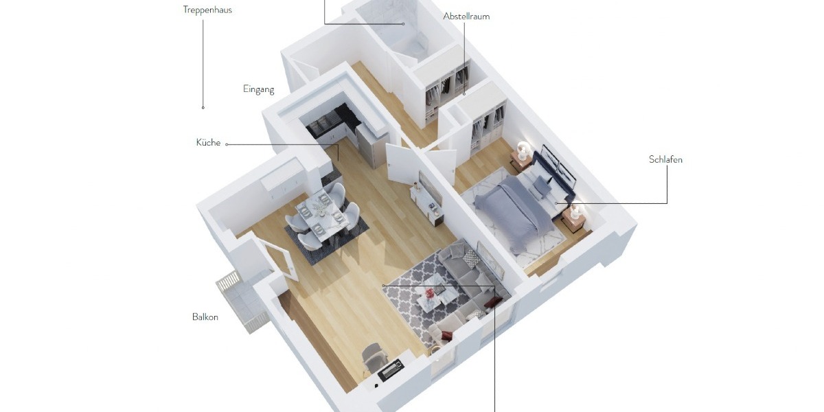+reserviert+ Renovierte 2,5-Zimmer-Wohnung mit Balkon, zentral und ruhig - Etagenwohnung Haßfurt | Angebot:25542190