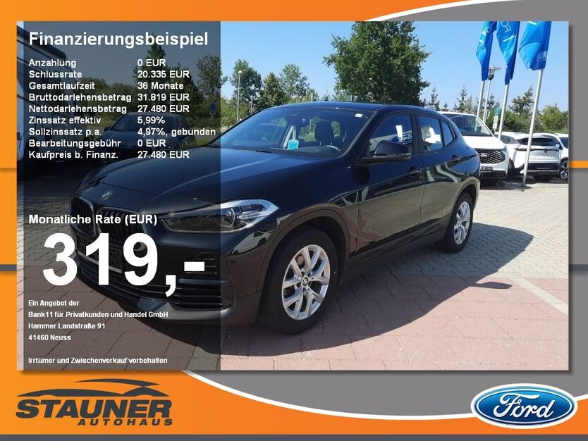 BMW X2 16.310 km 27.480 € Neustadt / Donau 93333