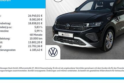 VW T-Cross 8.990 km 26.940 &euro; Bad Aibling 83043