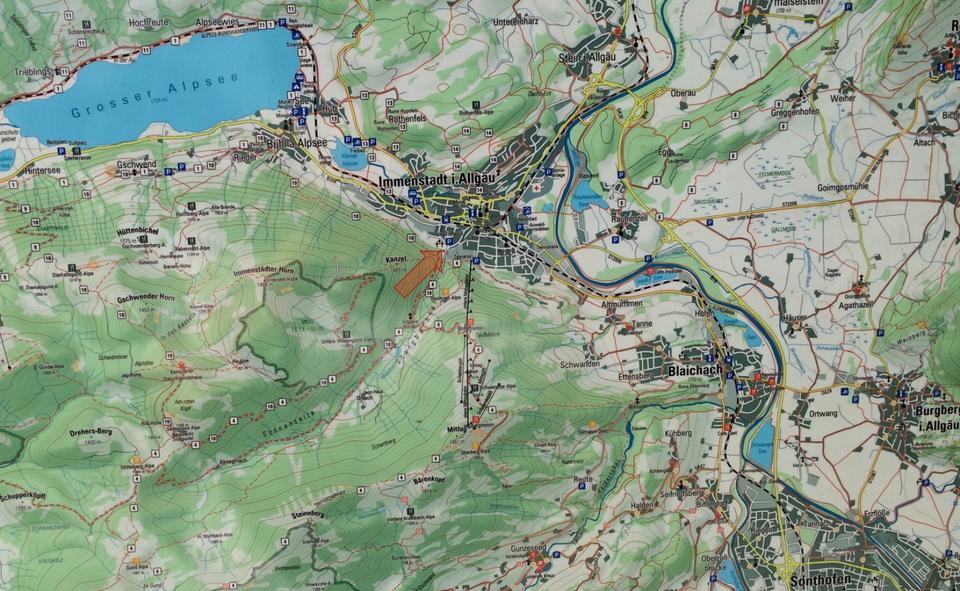 Etagenwohnung Immenstadt im Allgäu - 3 Zimmer, 50 m&sup2;, 790&euro; | Angebot:25282301