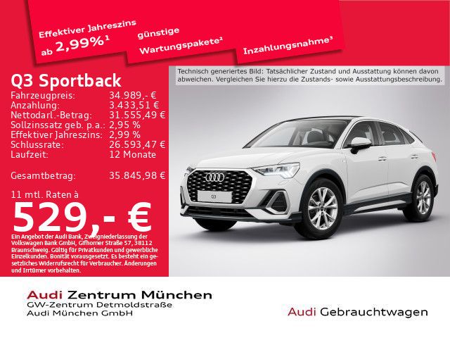 Audi Q3 36.761 km 34.989 € München 80935