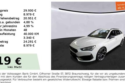 Cupra Leon 17.950 km 29.930 &euro; Nürnberg 90441