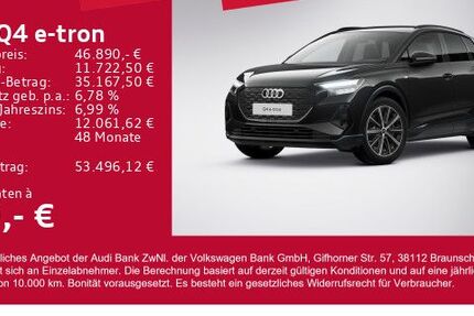 Audi Q4 e-tron 9.200 km 46.890 € Gersthofen 86368