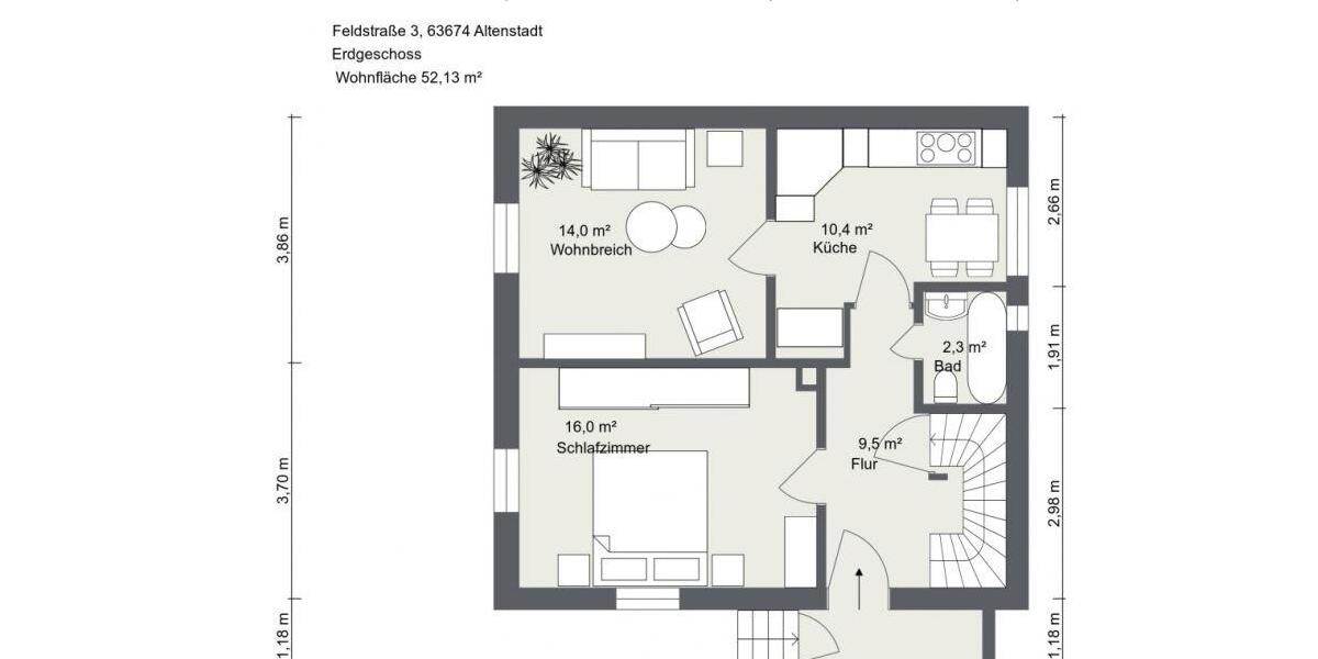 Einfamilienhaus Altenstadt - 6 Zimmer, 122 m&sup2;, 375.000&euro; | Angebot:26699421