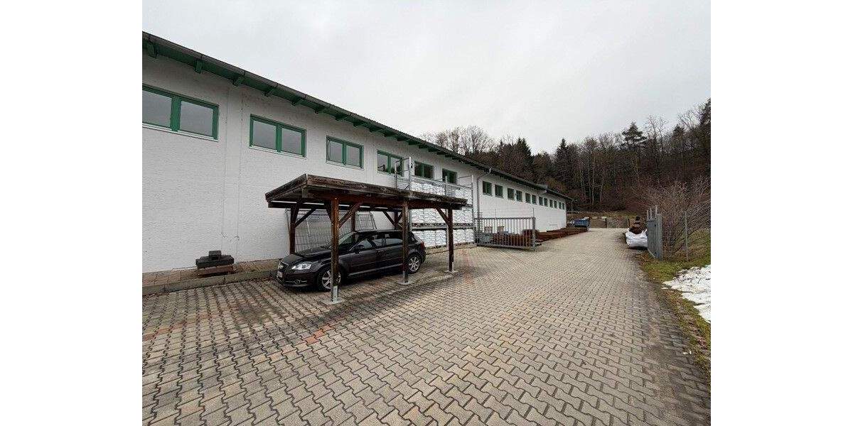 Gewerbehalle mit Freiflächen - ehemaliger Baumarkt zimmer