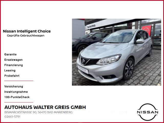 Nissan Pulsar 45.451 km 12.500 &euro; Bad Marienberg 56470