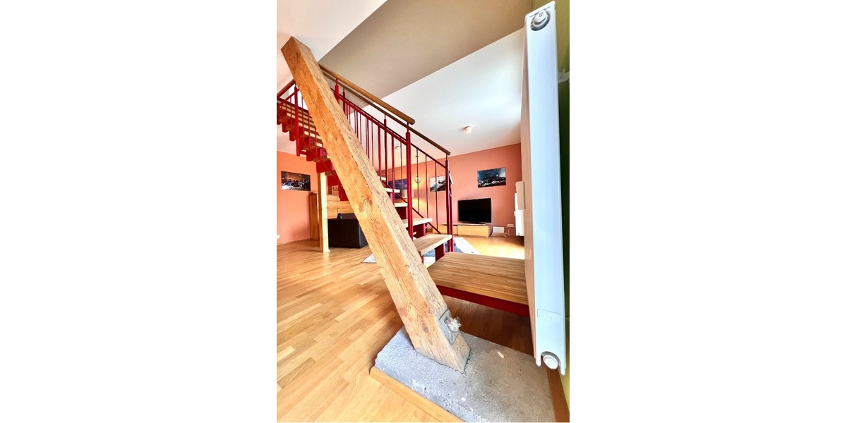 Hochwertige Maisonette mit Loftfeeling, Design-Elementen & Panorama Sonnenterrasse - Maisonettenwohnung Singen | Angebot:23475616