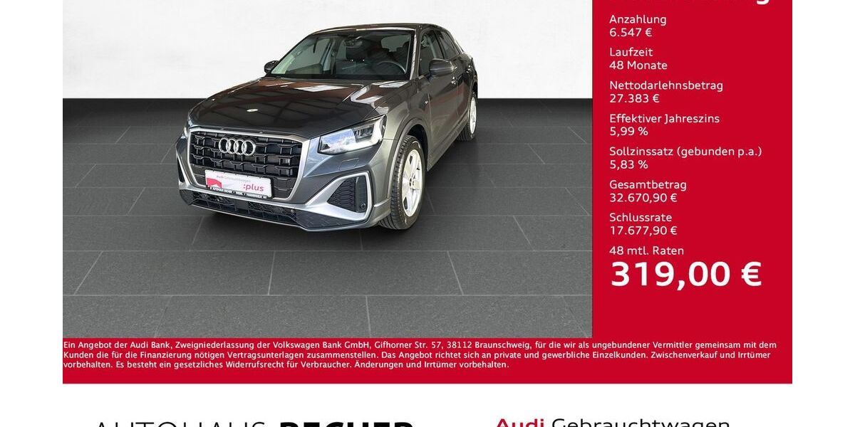 Audi Q2 6.721 km 33.930 &euro; Wesel 46485