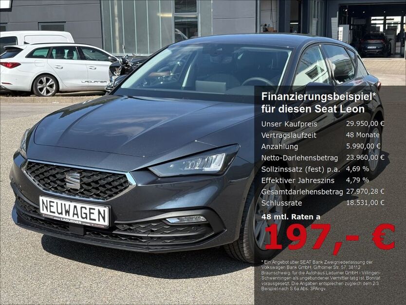 Seat Leon 1.500 km 29.950 € Villingen-Schwenningen 78052