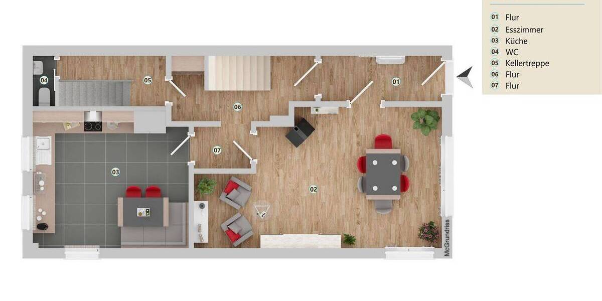 Doppelhaushälfte Rödental Einberg - 8 Zimmer, 180 m&sup2;, 235.000&euro; | Angebot:26489147