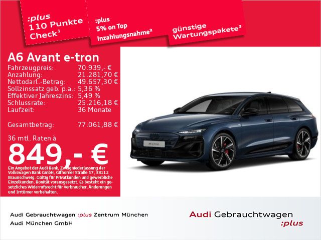 Audi A6 e-tron 19.763 km 70.939 &euro; Eching 85386
