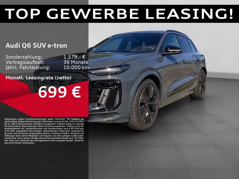 Audi Q6 e-tron 5.565 km 78.770 € Gelsenkirchen 45894