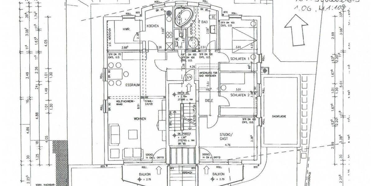 Etagenwohnung Lüdenscheid Othlinghausen - 4 Zimmer, 122 m&sup2;, 335.000&euro; | Angebot:26732431