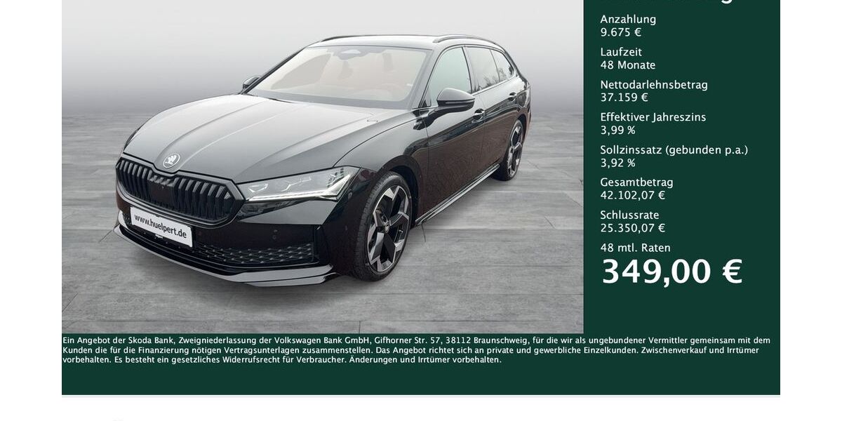Skoda Superb 15.224 km 46.722 &euro; Dortmund 44309