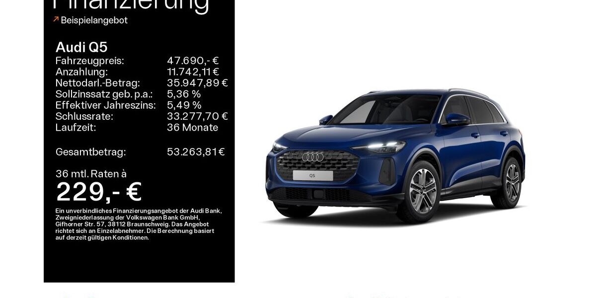 Audi Q5 18.220 km 47.690 &euro; Hofheim 65719