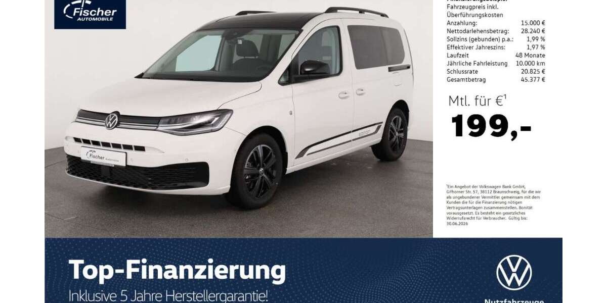 VW Caddy 9.421 km 38.480 &euro; Neumarkt 92318