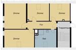 Zimmer Clausthal-Zellerfeld Zellerfeld - 3 Zimmer, 63 m&sup2;, 345&euro; | Angebot:25730072