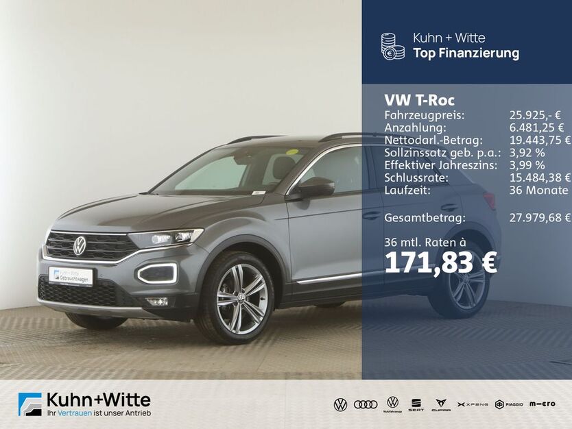 VW T-Roc 51.777 km 24.220 € Jesteburg 21266