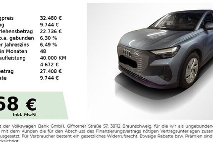 Audi Q4 e-tron 52.600 km 32.480 &euro; Höchstadt an der Aisch 91315