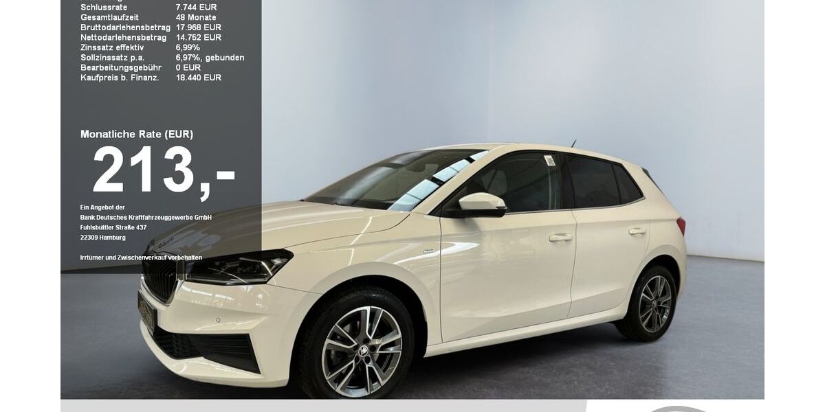 Skoda Fabia 63.606 km 17.529 &euro; Brandenburg 14770
