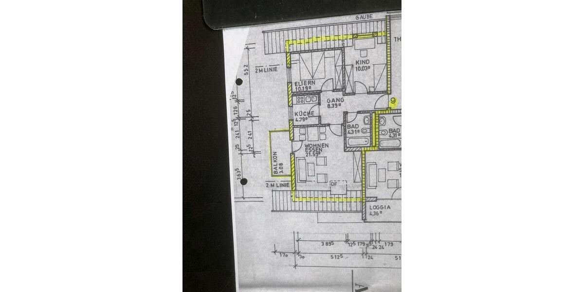 Dachgeschoßwohnung Höchstädt an der Donau - 3 Zimmer, 61 m&sup2;, 650&euro; | Angebot:25332263