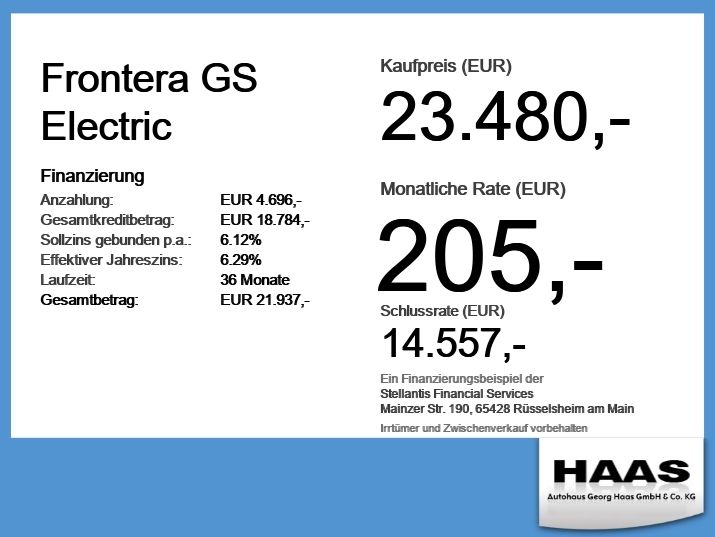 Opel Frontera 6.800 km 23.480 &euro; Augsburg 86159