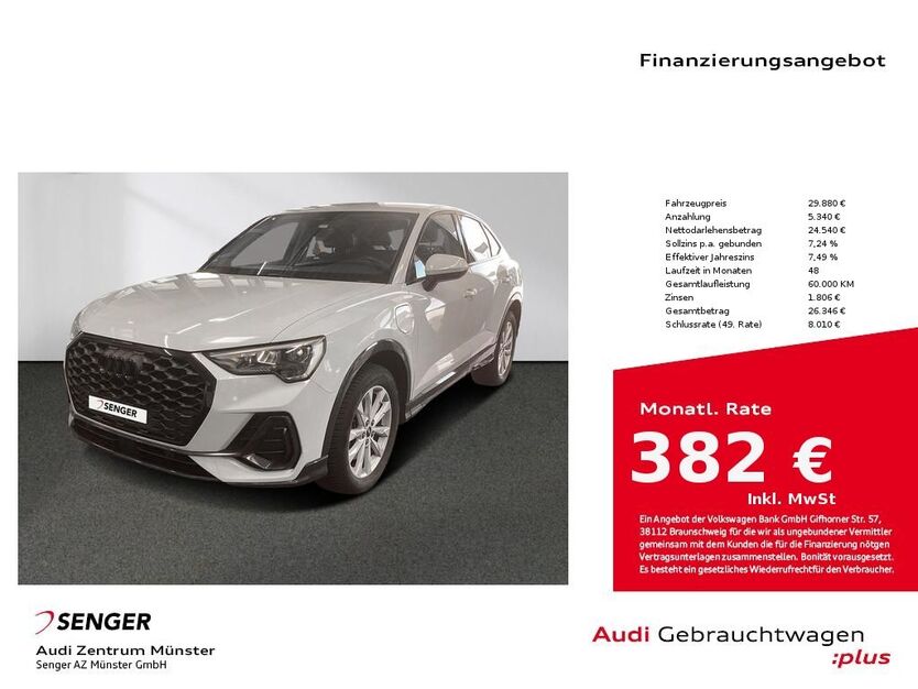 Audi Q3 72.240 km 29.880 € Münster 48153