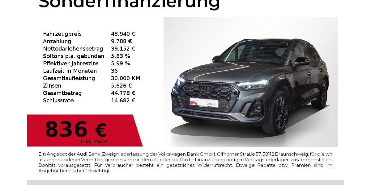 Audi Q5 17.346 km 48.940 &euro; Nürnberg 90441