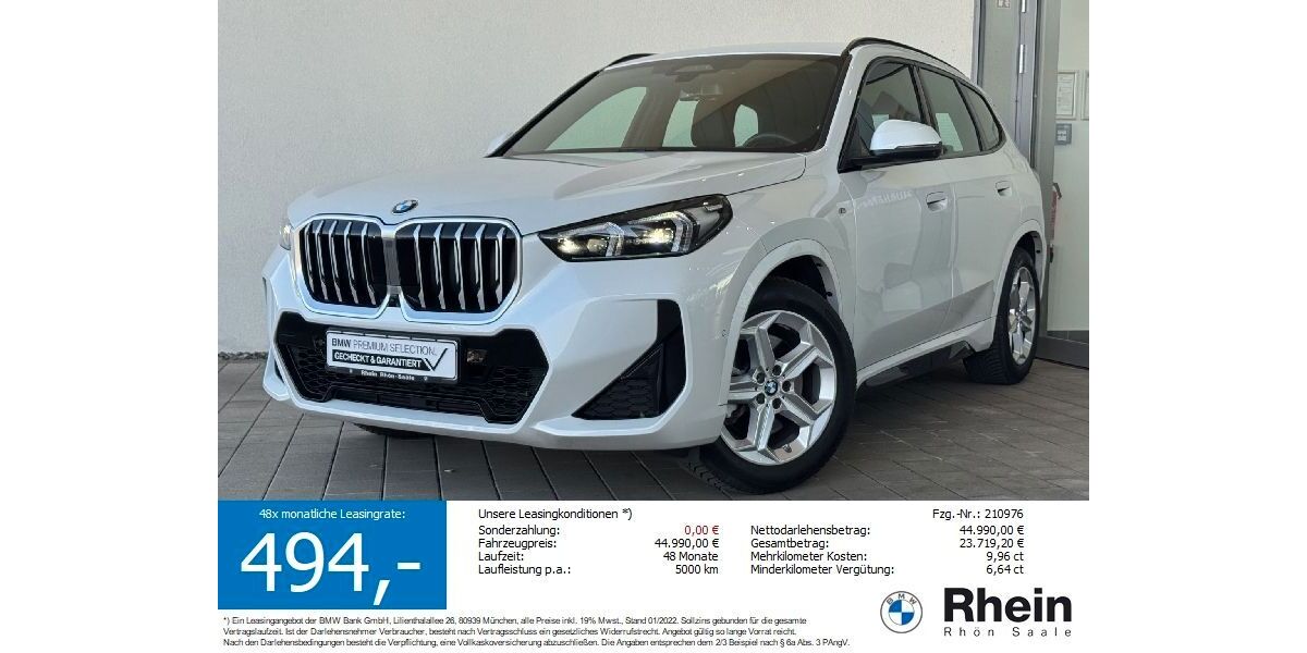 BMW X1 29.072 km 41.440 &euro; Salz 97616