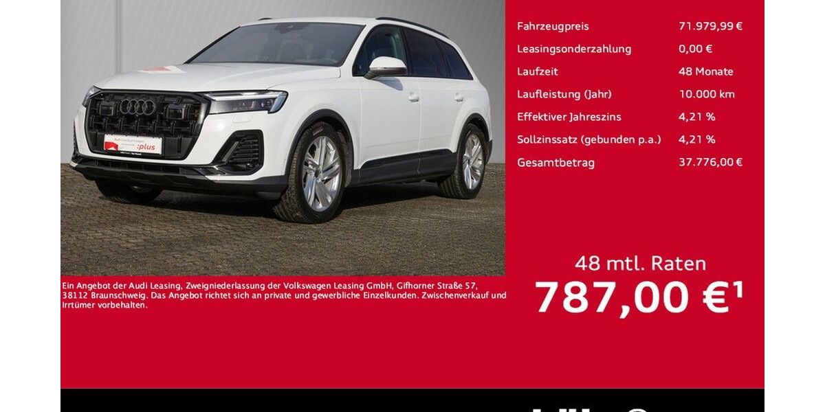 Audi Q7 11.700 km 71.980 &euro; Trier 54292