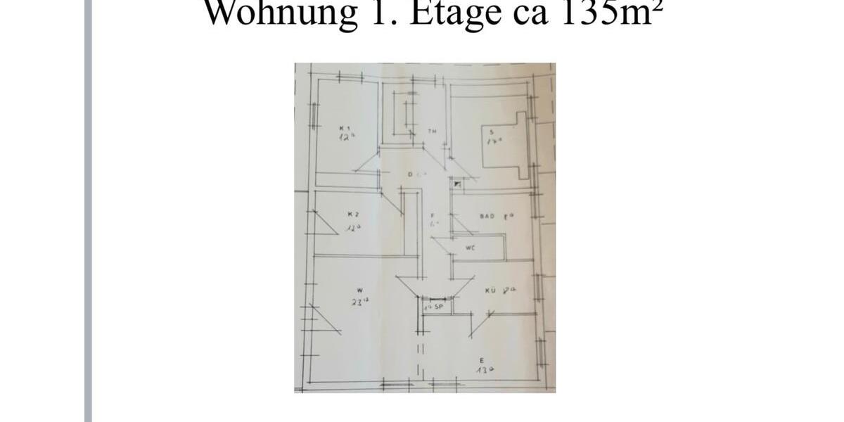 Etagenwohnung Kastellaun - 6 Zimmer, 200 m&sup2;, 1.900&euro; | Angebot:25046687