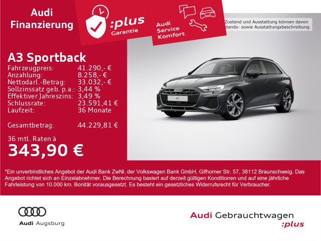 Audi A3 4.100 km 41.290 € Gersthofen 86368