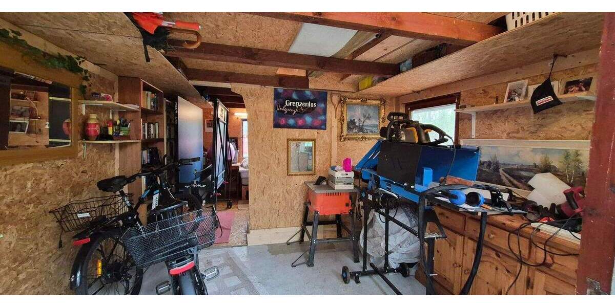 Idyllisches Blockhaus in gefühlter Alleinlage auf großem Grundstück - Bungalow Hitzacker Harlingen | Angebot:24917759