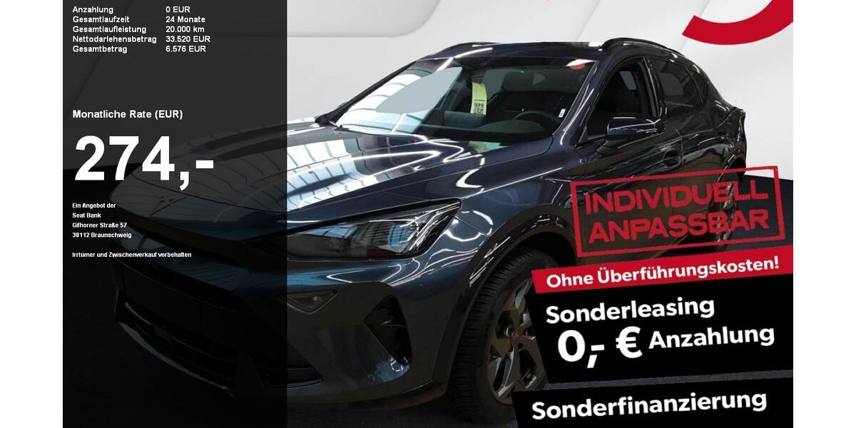 Cupra Formentor 20.600 km 31.640 &euro; Wackersdorf 92442