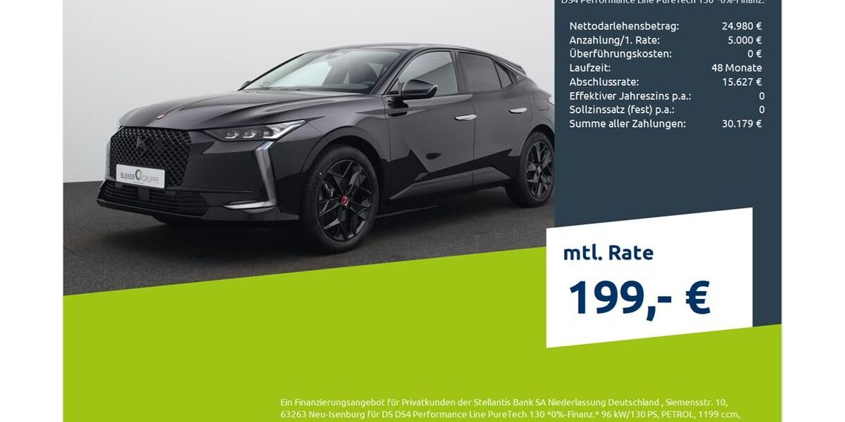 DS Automobiles DS4 24.000 km 26.890 € Dortmund 44263