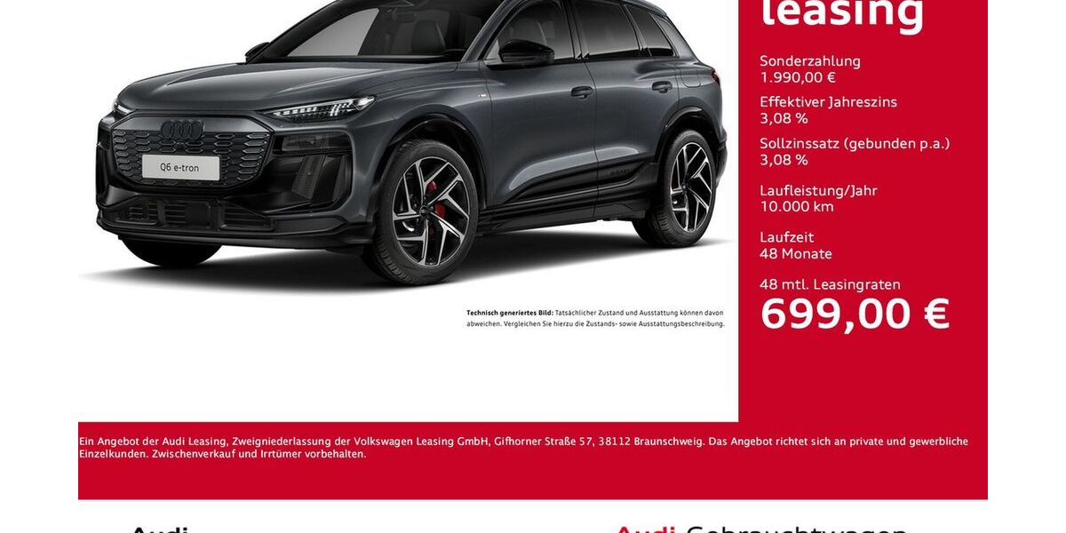 Audi Q6 e-tron 9.202 km 68.822 &euro; Dortmund 44143