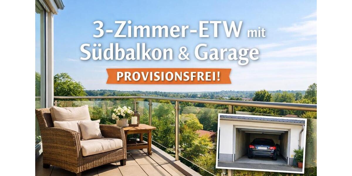 Etagenwohnung Rosenheim Aising - 3 Zimmer, 81 m&sup2;, 389.000&euro; | Angebot:25568967