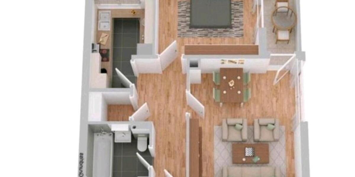 Etagenwohnung Neuburg an der Donau - 2 Zimmer, 56 m&sup2;, 195.000&euro; | Angebot:27114709