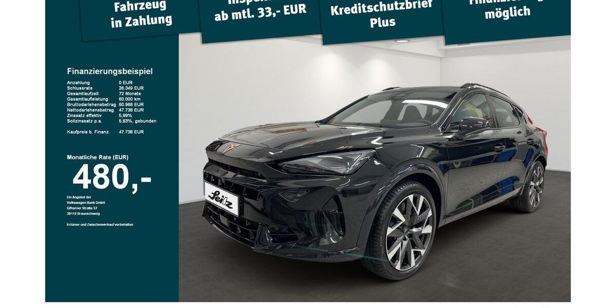 Cupra Formentor 6.050 km 47.290 &euro; Kempten 87437