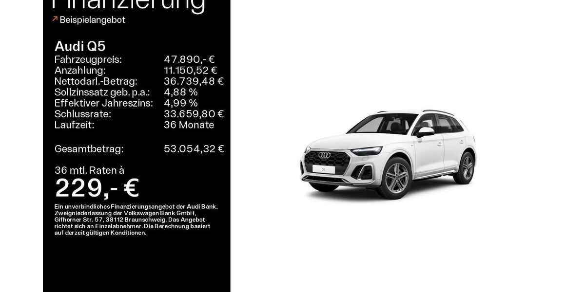 Audi Q5 26.905 km 47.890 &euro; Heidenheim a. d. B. 89520
